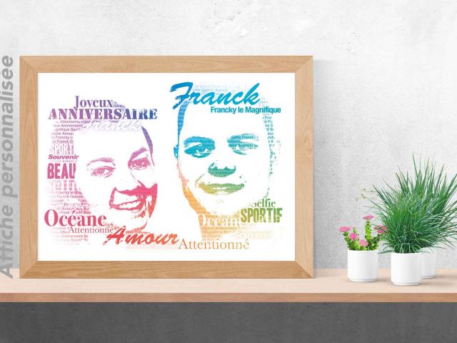 Image 1 - Portrait typographique de couple