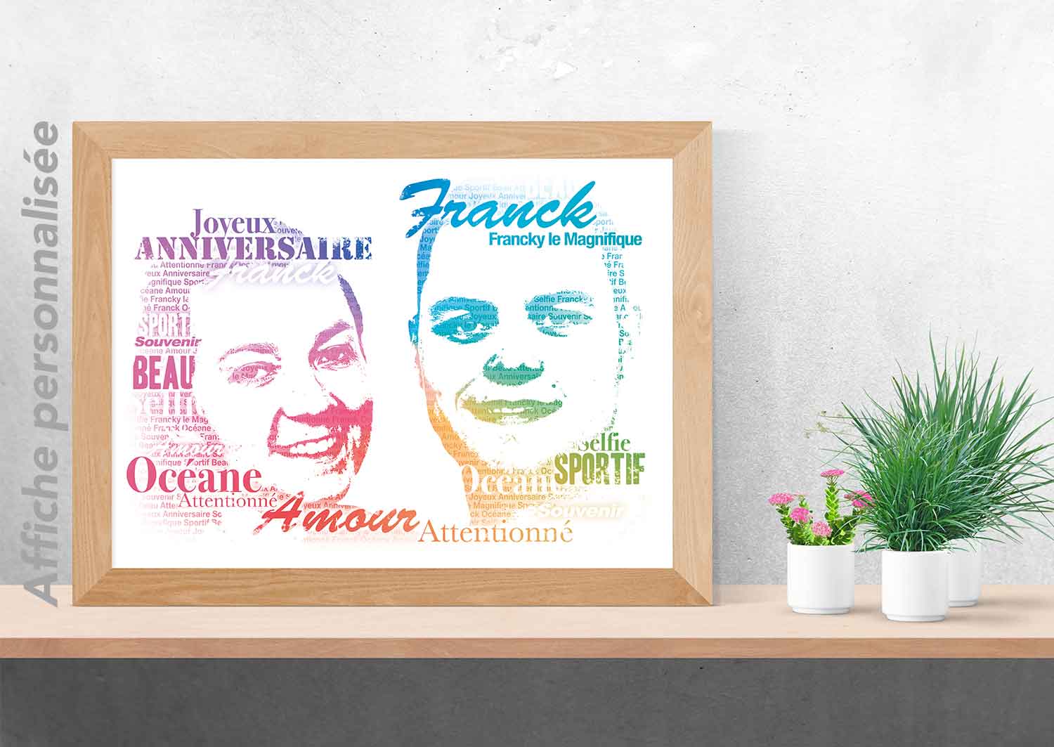 Image 1 - Portrait typographique de couple